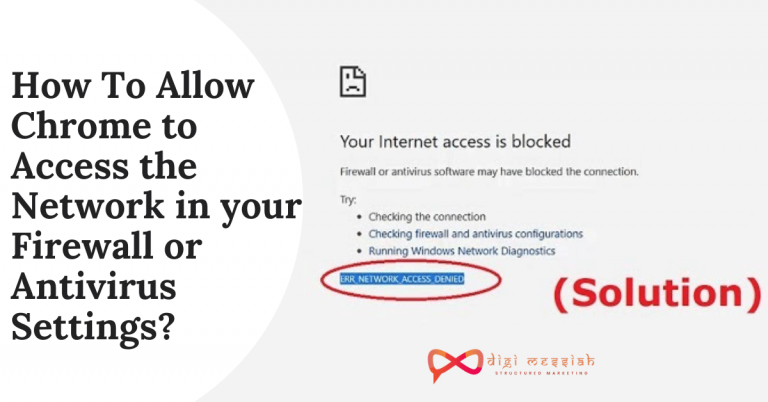 [SOLVED] Allow Chrome to access the Network in your Firewall or