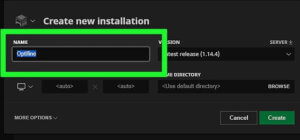 how to install optifine step 4